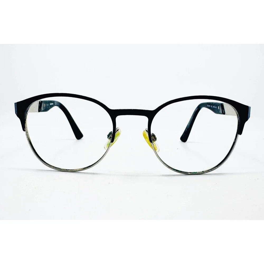 Diesel Eyeglasses Mens Black Round DL5236-3 001 49-19-140